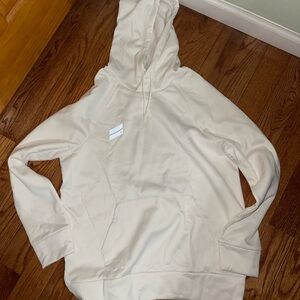 Hurley cream white athletic hoodie size large men’s